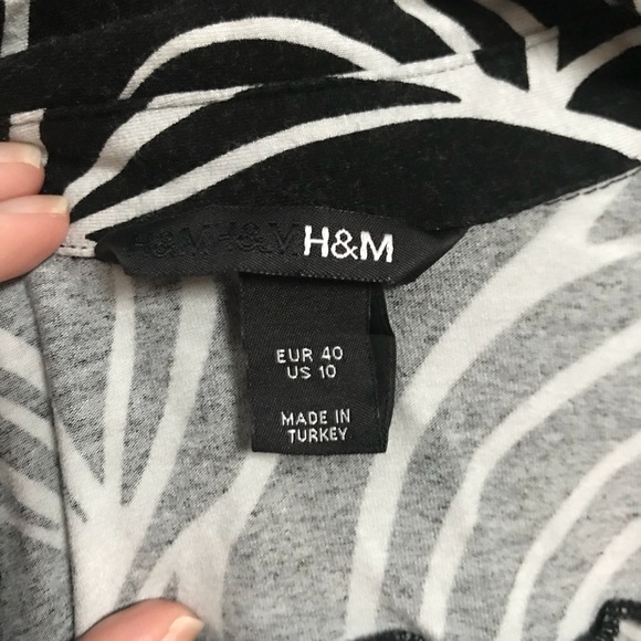 H&M Zebra Pattern Dress w/ Belt - Picture 8 of 8